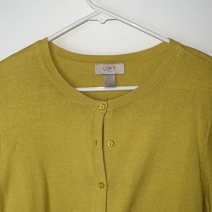 Loft Cardigan - Yellow